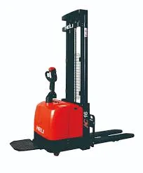 Electric pallet stacker truck